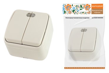 Выключатель TDM ELECTRIC IP20 10А SQ1824-0017 114₽