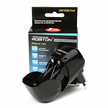 Зарядка Robiton Uni 1500Fast для аккумуляторов АА ААА 1173₽