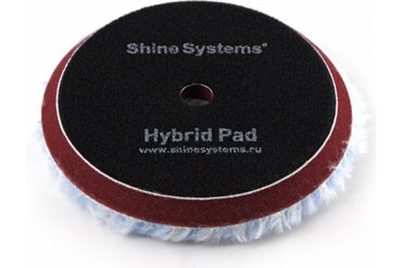 Гибридный полировальный круг Hybrid Pad 130 мм Shine systems SS534 1472₽