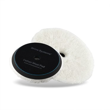 Полировальный круг Shine Systems Cotton Wool Pad мех с хлопком 130 мм 1150₽