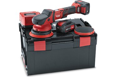 Аккумуляторная эксцентриковая полировальная машина FLEX XFE 15 150 180-EC50 Set 102960₽