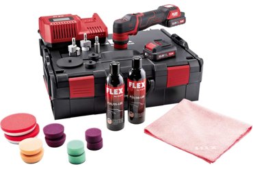 Умная аккумуляторная полировальная машина FLEX PXE 80 108-EC25 P-Set 469076 91630₽