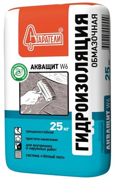 Гидроизоляция обмазочная Старатели Акващит W6 25 кг 3829₽