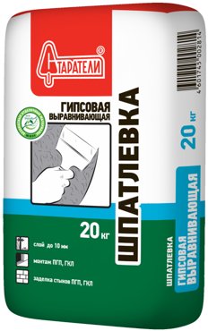 Шпатлевка гипсовая Старатели выравнивающая 20кг 1399₽