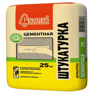 Штукатурка цементная Старатели 25 кг 1329₽