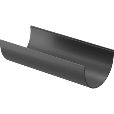 DOCKE Dcke STANDARD Желоб водосточный 120 мм х 2м Серый 7024 PVTP-1045 479₽