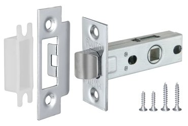 Защелка дверная PUNTO L45-8 CP хром 1630₽