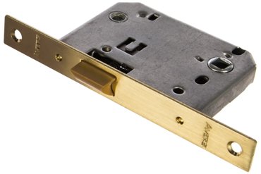 Защелка межкомнатная с пластиковым язычком Avers 5600-P-WC-GM Матовое золото 202₽