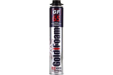 GoldiFoam Пена монтажная 65 зима GFfoam65winter 1380₽