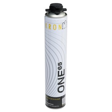 KRONbuild Пена монтажная KRONbuild ONE 65 всесезонная 850 мл 887₽