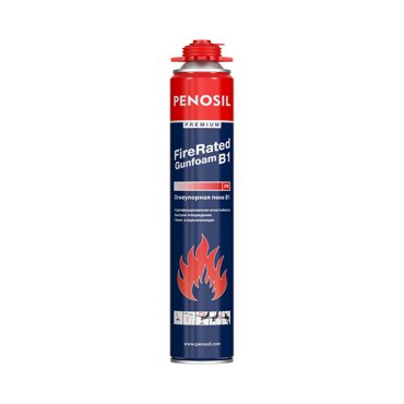 Пена монтажная профессиональная огнеупорная Penosil Premium Fire Rated GunFoam B1 720 мл 2009₽