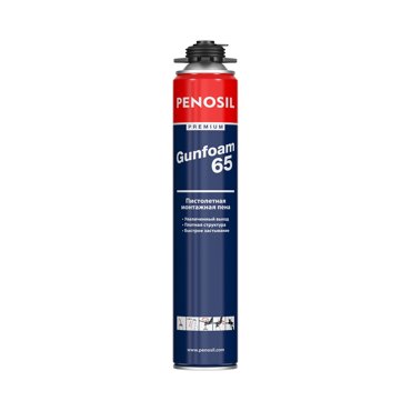 Пена монтажная профессиональная Penosil Premium Gunfoam 65 870 мл 1790₽