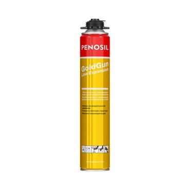 Пена монтажная профессиональная с низким расширением Penosil GoldGun Low Expansion 750 мл 1370₽