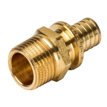 Переходник латунь Stout sfa120212 DN25 12 золотистый 390₽