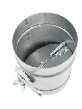 Дроссель-клапан ERA 160TTV серия TTV для круглых воздуховодов D160 оцинкованная сталь 1960₽