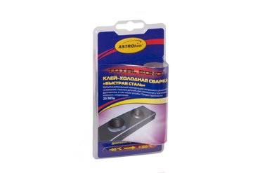 Клей-холодная сварка ASTROhim Быстрая сталь 55г 529₽