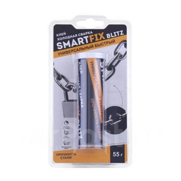 Клей Холодная сварка универсальный W-Con SmartFix Blitz 55 г 542₽