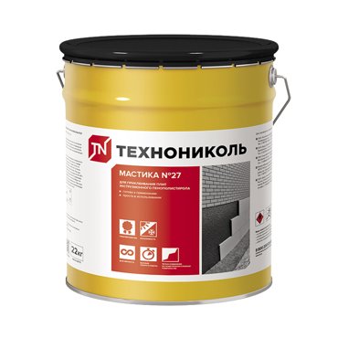 Мастика приклеивающая Технониколь 27 22 кг 10953₽