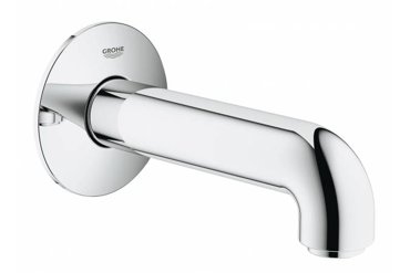 Излив для ванны GROHE BauClassic настенный хром 13258000 7695₽