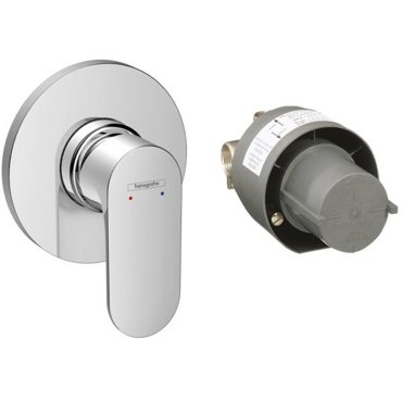 Смеситель для душа hansgrohe Rebris S скрытого монтажа в комплекте со скрытой частью 726 29776₽