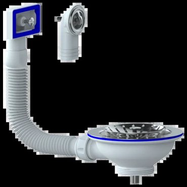 Впуск для мойки 1 12 40 Unicorn E157 с винтом 40 с чашкой из нерж стал 115 899₽