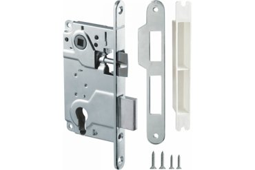 ARMADILLO Замок межкомнатный под цилиндр LH 25-50 CP BOX ригельзащёлка хром 28387 1407₽