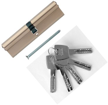 Ключевой цилиндр ABUS X12R410 55-55 110 мм NI 21134₽