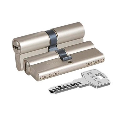 Цилиндровый механизм 164 BN90 351045 mm никель 5 кл 2597₽