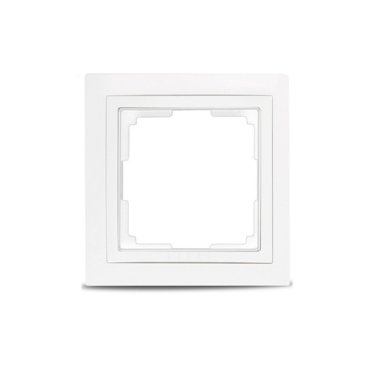 Рамка 1-местная пластик белая Smart Buy Нептун SBE-05w-Plastic-FR-1 240₽