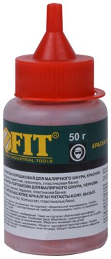 Краска разметочная 50 гр Красная FIT 04697 325₽