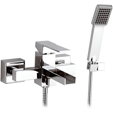 Смеситель для ванны Remer Qubica Cascata QC02 Хром 46797₽