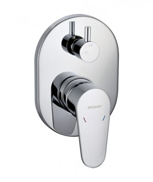 Смеситель для душа Bravat Eler 2-функц Хром FB848238CP-2-RUS 8320₽