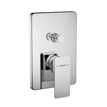 Смеситель встраиваемый в стену Bravat Phillis 2-функц PB856101CP-2-ENG 12120₽