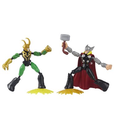 Avengers Hasbro 2 фигурки 15 см Бенди Тор и Локи F02455L0 2607₽