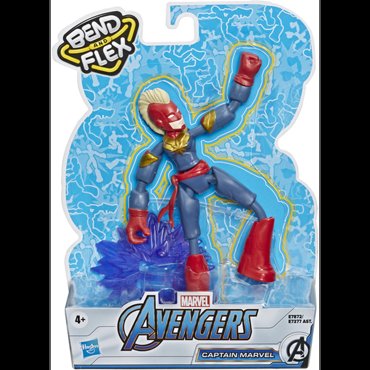 Фигурка Avengers Hasbro Мстители Бенди 15 см E7377 Капитан Марвел 1099₽