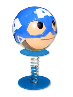 Игрушка-прыгун 1toy Чпок-Скок Marvel Капитан Америка 287₽