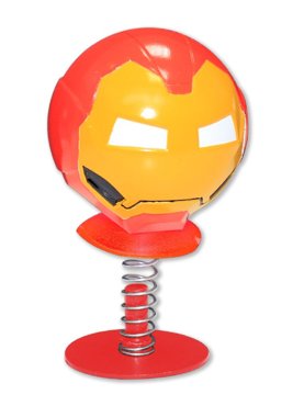 Игрушка-прыгун 1toy Чпок-Скок Marvel Железный человек 287₽