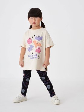 Лосины Sela 2810041831 цвчерный принт 98 3-4 YEARS 479₽
