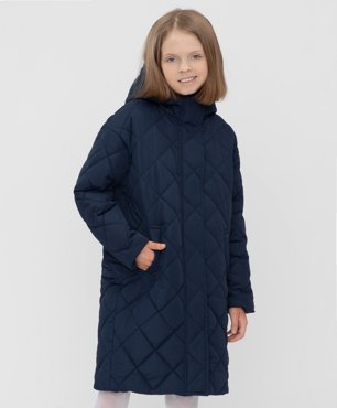 Пальто детское Button Blue 222BBGS45011000 цв синий р 140 8315₽