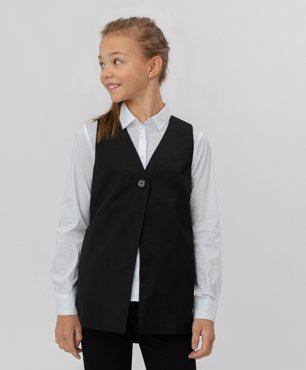 Жилет детский Button Blue 220BBGS4702 черный 146 3499₽