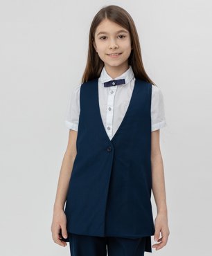 Жилет детский Button Blue 220BBGS4702 синий 140 3499₽