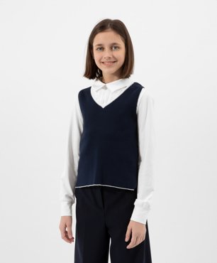 Жилет детский Gulliver 200GSGC3003 синий 170 3599₽