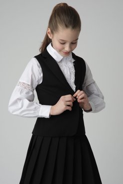 Жилет детский Gulliver 220GSGC4705 черный 146 2999₽