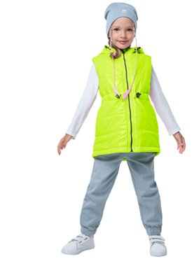 Жилет детский NIKASTYLE 9м4623 зеленый 116 5400₽