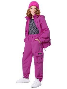 Брюки детские NIKASTYLE 2л9624 ягода 146 1990₽