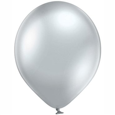 Шар латексный 14 хром Glossy серебро набор 50 шт 4787₽