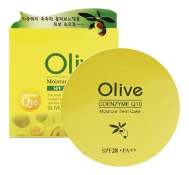 Пудра Enough Coenzyme Q10 Olive Moisture Twoway Cake т13 1324₽