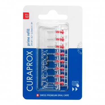 Ершик межзубный Curaprox CPS 07 Prime 07 мм 8 шт красный 1918₽