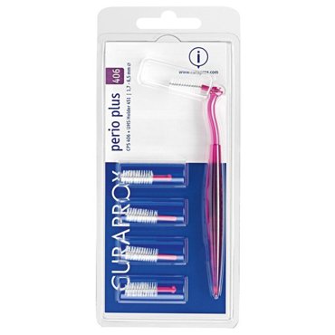 Ершики Curaprox Perio CPS 406 plus 5 шт CPS406 держатель UHS451 1380₽