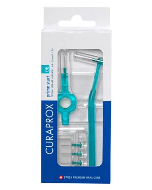 Набор Curaprox Prime Start Ершик межзубный CPS 06 с держателем 5 шт UHS409 UHS 470 3057₽